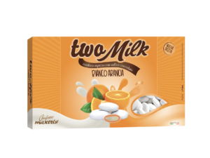 Confetti TWO MILK gusto BIANCO ARANCIO