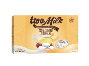 Confetti TWO MILK gusto CREMA CHANTILLY E FRAGOLINE