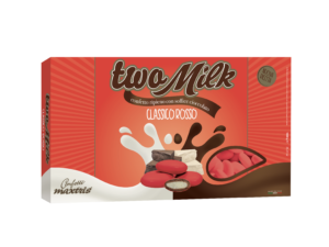 Confetti TWO MILK gusto CLASSICO ROSSO (anche per LAUREA)