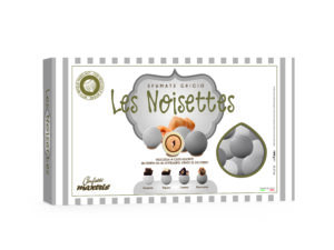 Confetti MAXTRIS noisettes sfumati grigio